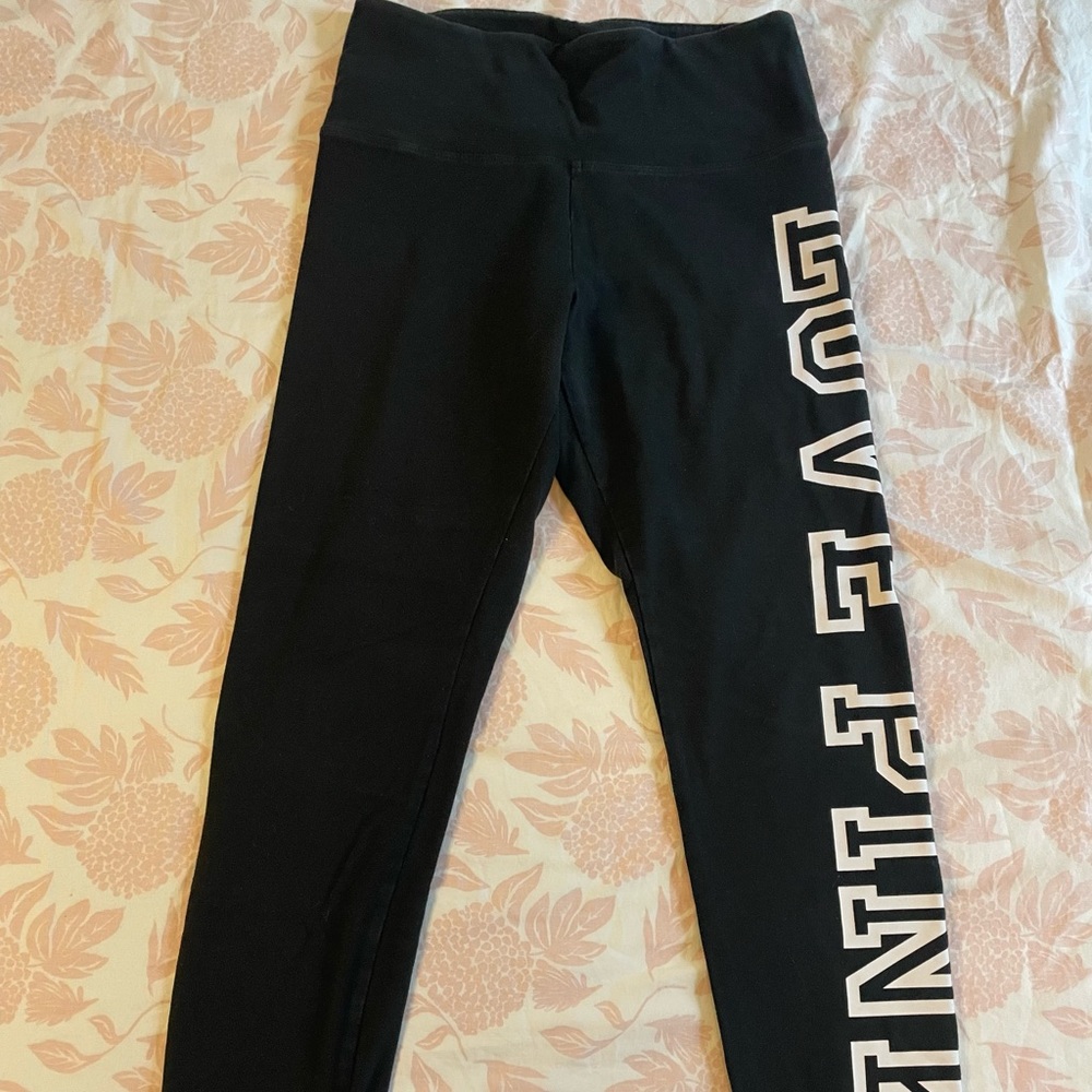 Victorias Secret Pink Yoga, L, skinny leg yoga pants.